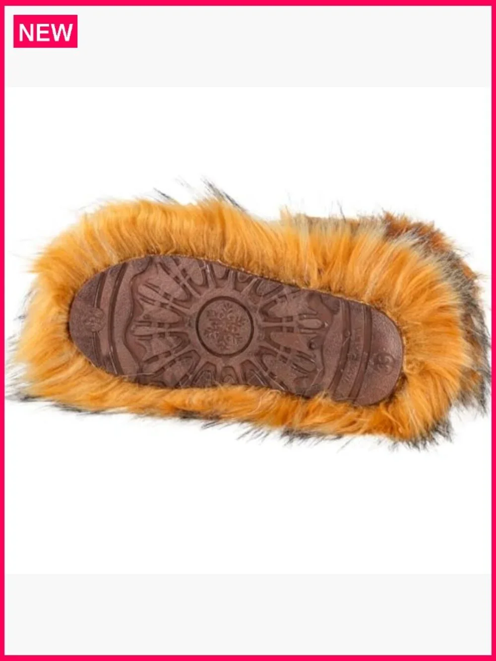 Fur Boots for Women Winter Fluffy Furry Flat Heel Snow Boots, 8 Wide
